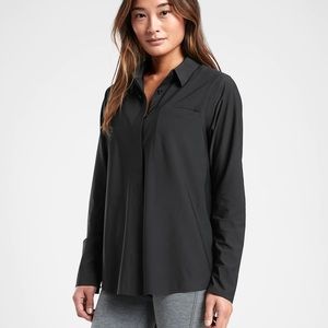 Black Athleta Urbanite Top